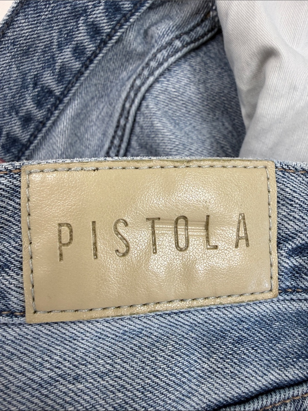 PISTOLA Relaxed Straight Leg Distressed Grayson Jeans Size 29 - Picture 16 of 16
